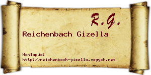 Reichenbach Gizella névjegykártya